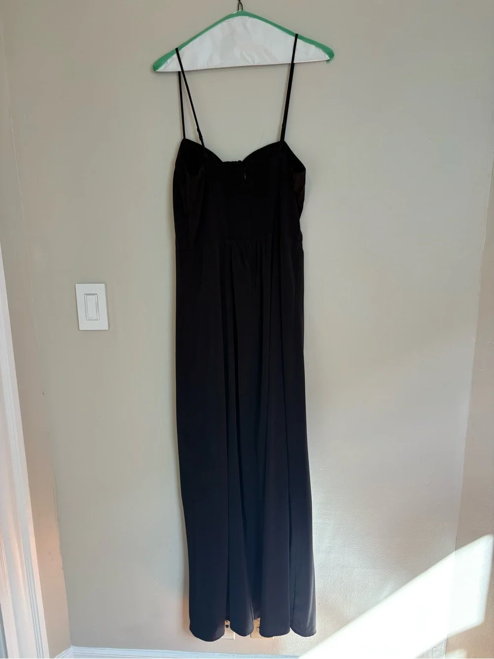 Abercrombie Black Maxi Dress Size M Tall Wedding Guest Formal